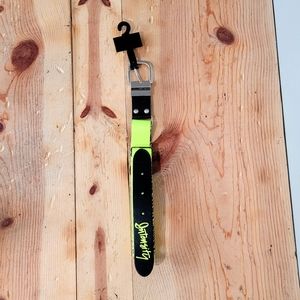 Intensity Reversible Adjustable Baseball Belt NEW Yellow ONE SIZE Touch Them All